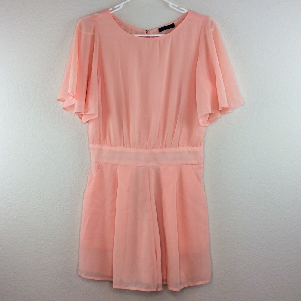 Peach Romper